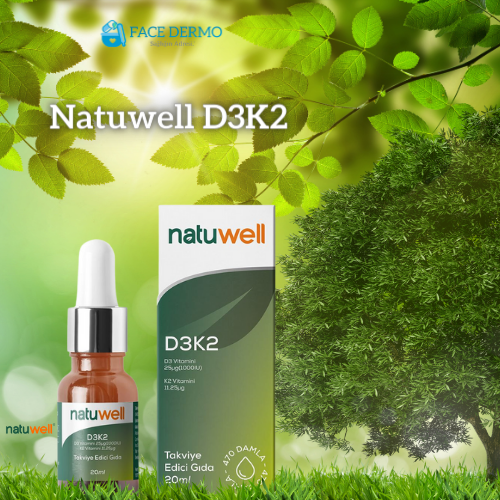 Natuwell Vitamin D3K2 Damla 20 ml